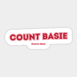 Count Basie Sinatra-Basie Sticker